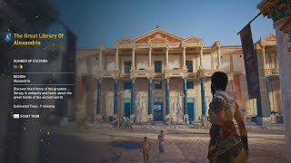 Assassin's creed origins - discovery tour the great library of
alexandria [pc 1080p hd]