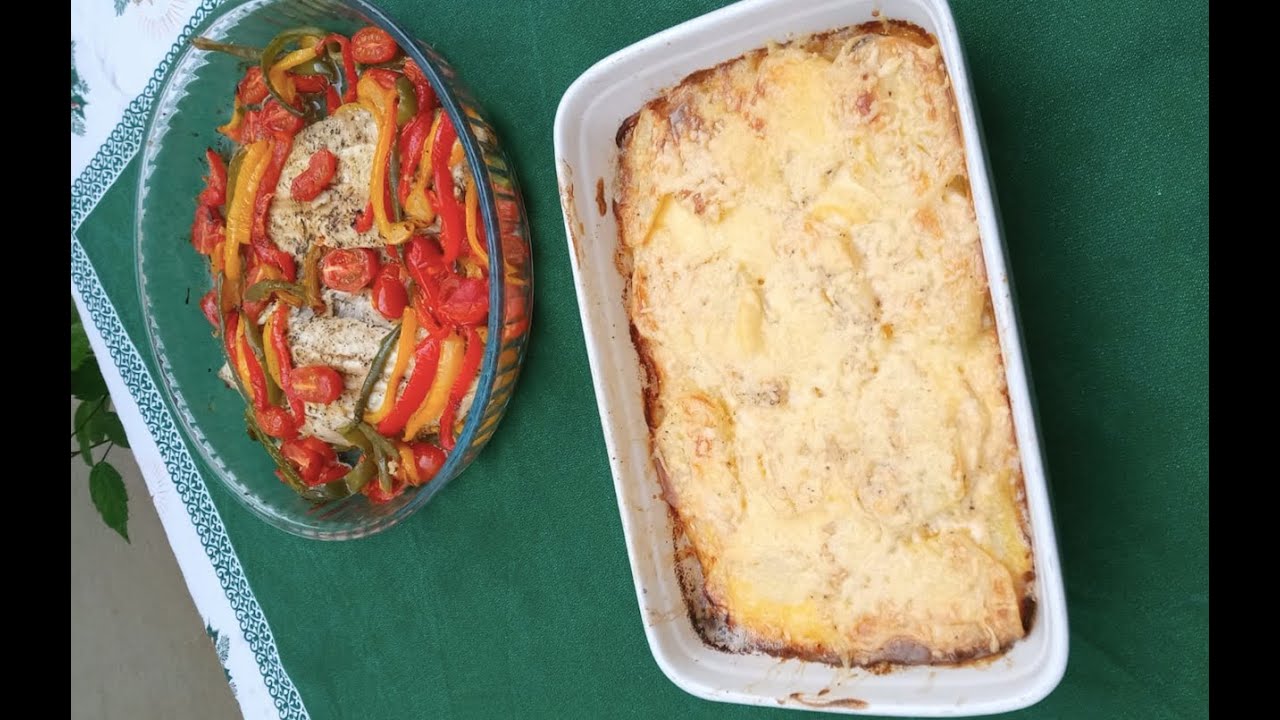 Sole in the oven and potatoe gratin #food #cuisine #love #cooking #recipe