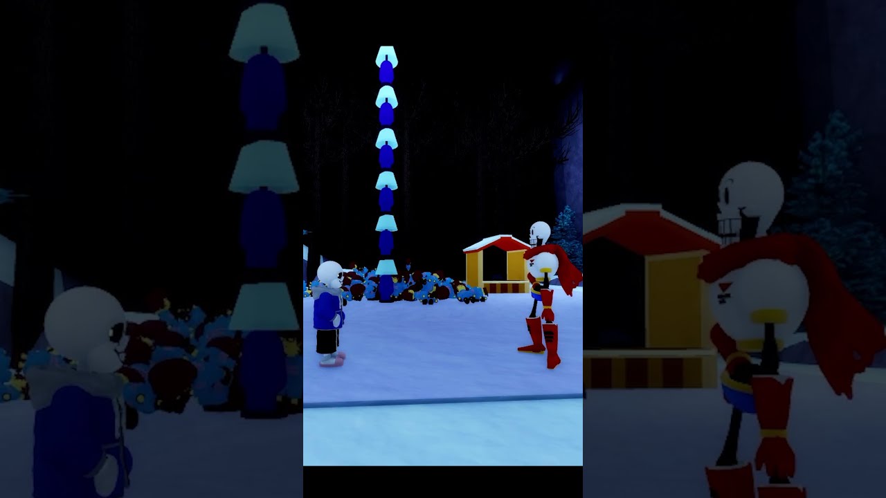 If Undertale Was MULTIPLAYER 3 Shorts Sans Papyrus Frisk Deltarune