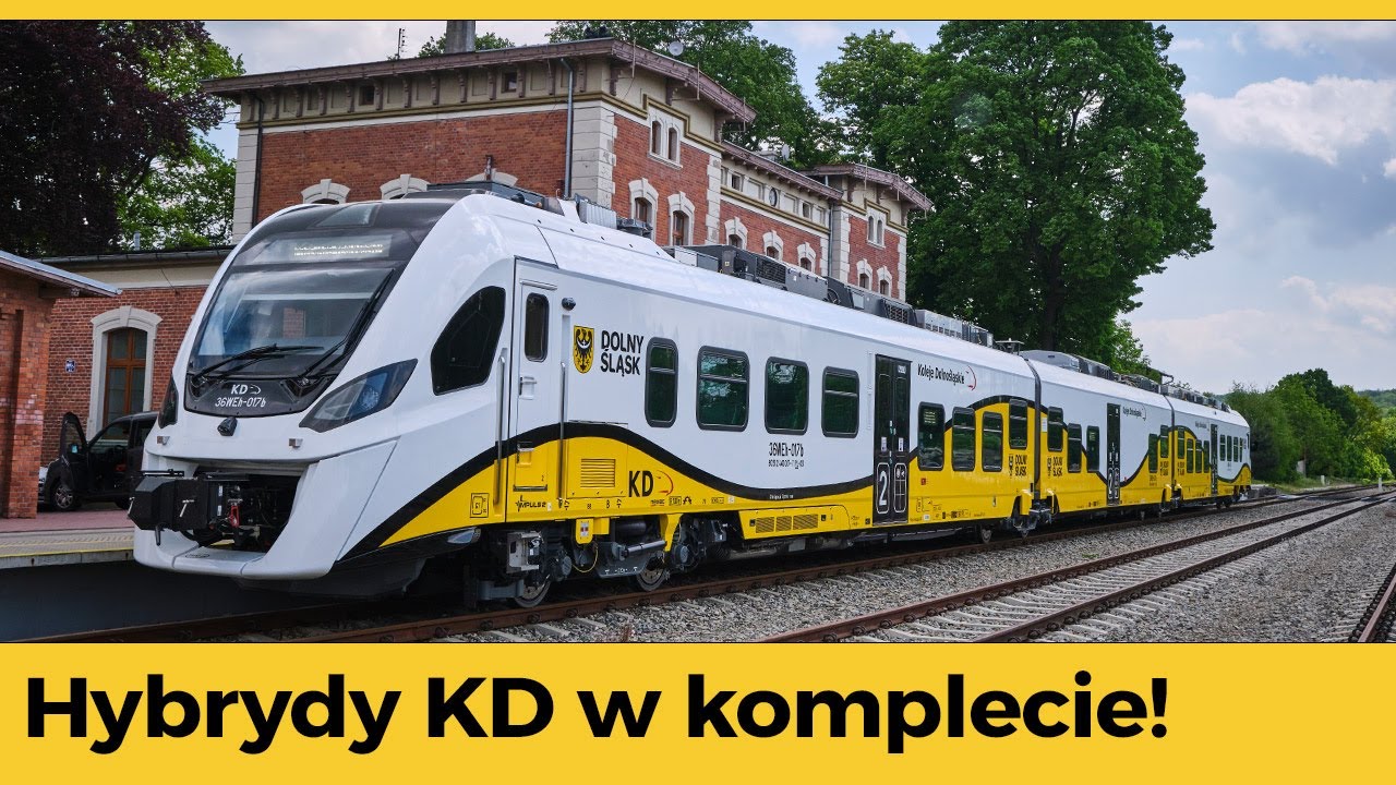 Hybrydy Kolei Dolnośląskich już w komplecie!