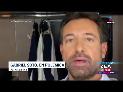 Gabriel Soto da la cara después de video sexual | Noticias con Francisco Zea