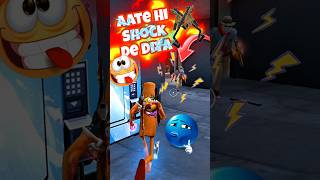 Aate Hi Shock De Diya 😂⚡ #freefire #funny #ffshorts #shorts #freefirefunny