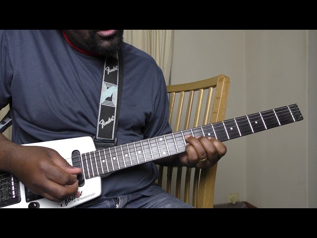 African Rhythm Guitar  - Groove 1 Playing with triads for beginners class=