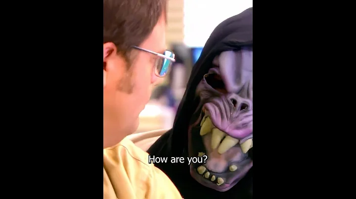 Jim's Prank Breaks Dwight's Brain 🧠 | The Office US | #shorts