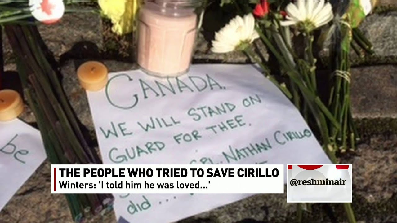 Woman recalls efforts to save Cpl. Nathan Cirillo