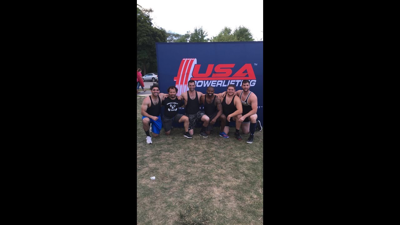 USAPL Powerlifting Meet 08/06/16 Midland, MI YouTube