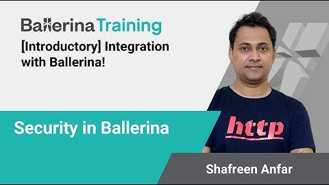 Security in the Ballerina Programming Language