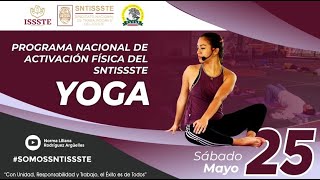 Programa Nacional de activación Física del SNTISSSTE, Sesión de Yoga