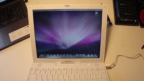 Mint Condition 12 inch iBook G4 for $25