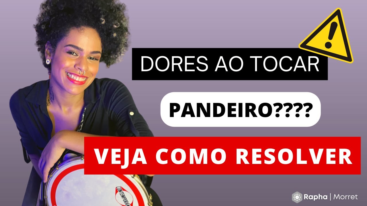 Como fazer o giro no pandeiro? | Rapha Morret #tutorial