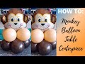 HOW TO: Make A Monkey Balloon Table Centerpiece (Balloon  Tutorials)