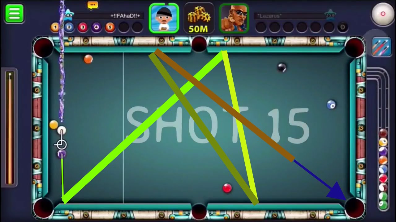 8 Ball Pool - Trick Shots - YouTube