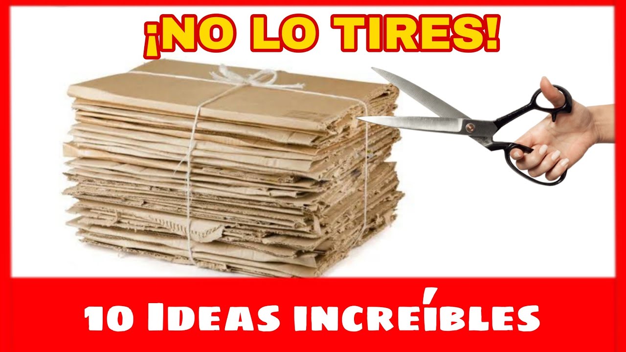 10 IDEAS con CARTÓN para ORGANIZAR y DECORAR | Manualidades con Reciclaje creativo 💖✨