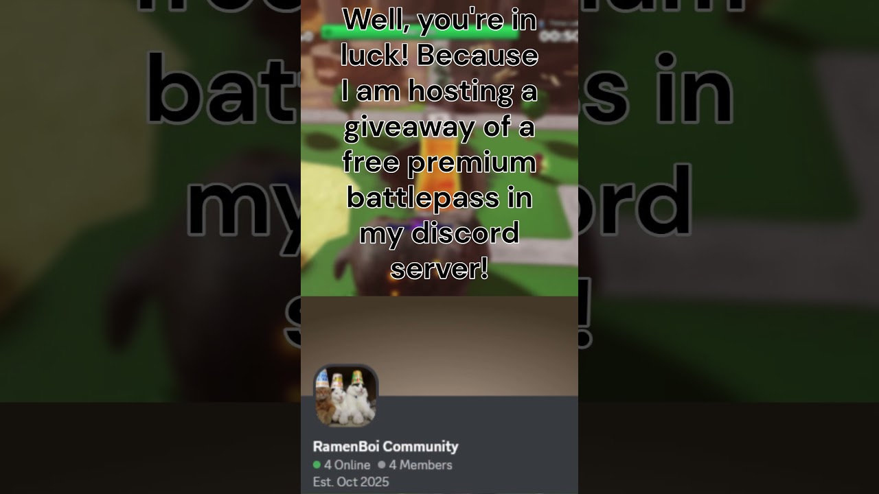 FREE Premium Battle Pass Giveaway in Roblox TDS!