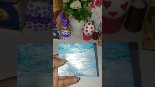 DIY glitter Sheet 💙#diy #craft #malayalamcraft #shorts #shortsvideo