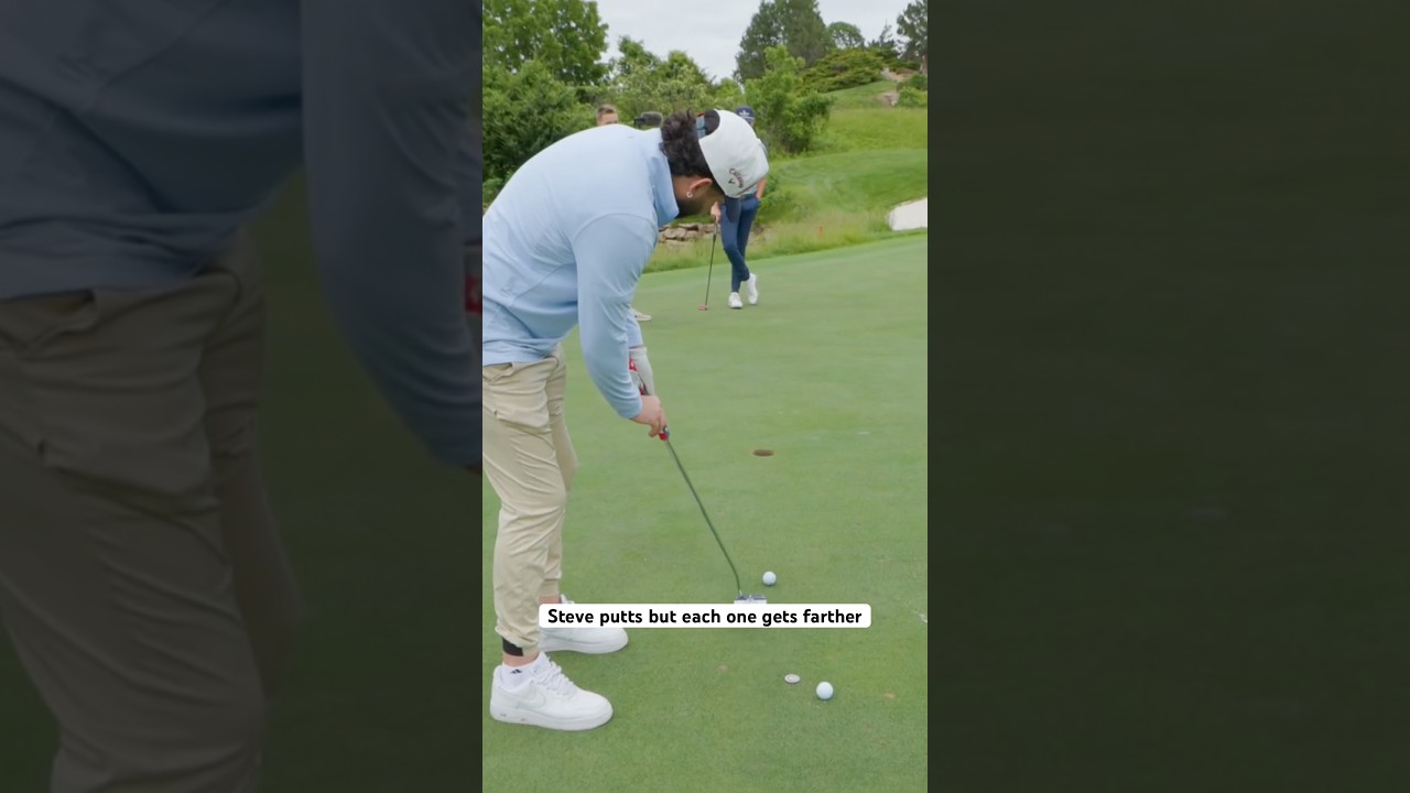 Steve made how many putts? 😳