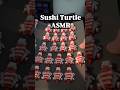 Sushi Turtle ASMR 🐢🍣 3D printing  Deplate