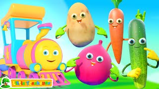 Learning Video for Kids| Learn Vegetables, Fruits Names & More Educational Songs