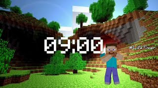 9 Minutes Minecraft Dancing Timer | Fun Countdown for All! 🕺⏱️