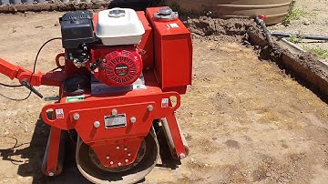 KP30 Single Drum Compaction Roller - MCM Group