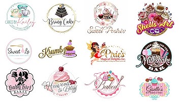 Bakery Logo Design Ideas | Bakery logo design 2024 | Cake Logo Ideas | Bakery Logo Designs