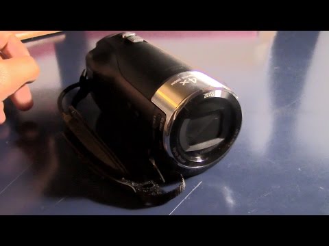 Sony HDR-CX240 Camcorder Product Review