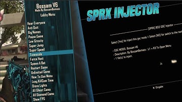 Bo2 How To install bo2 sprx mod menu
