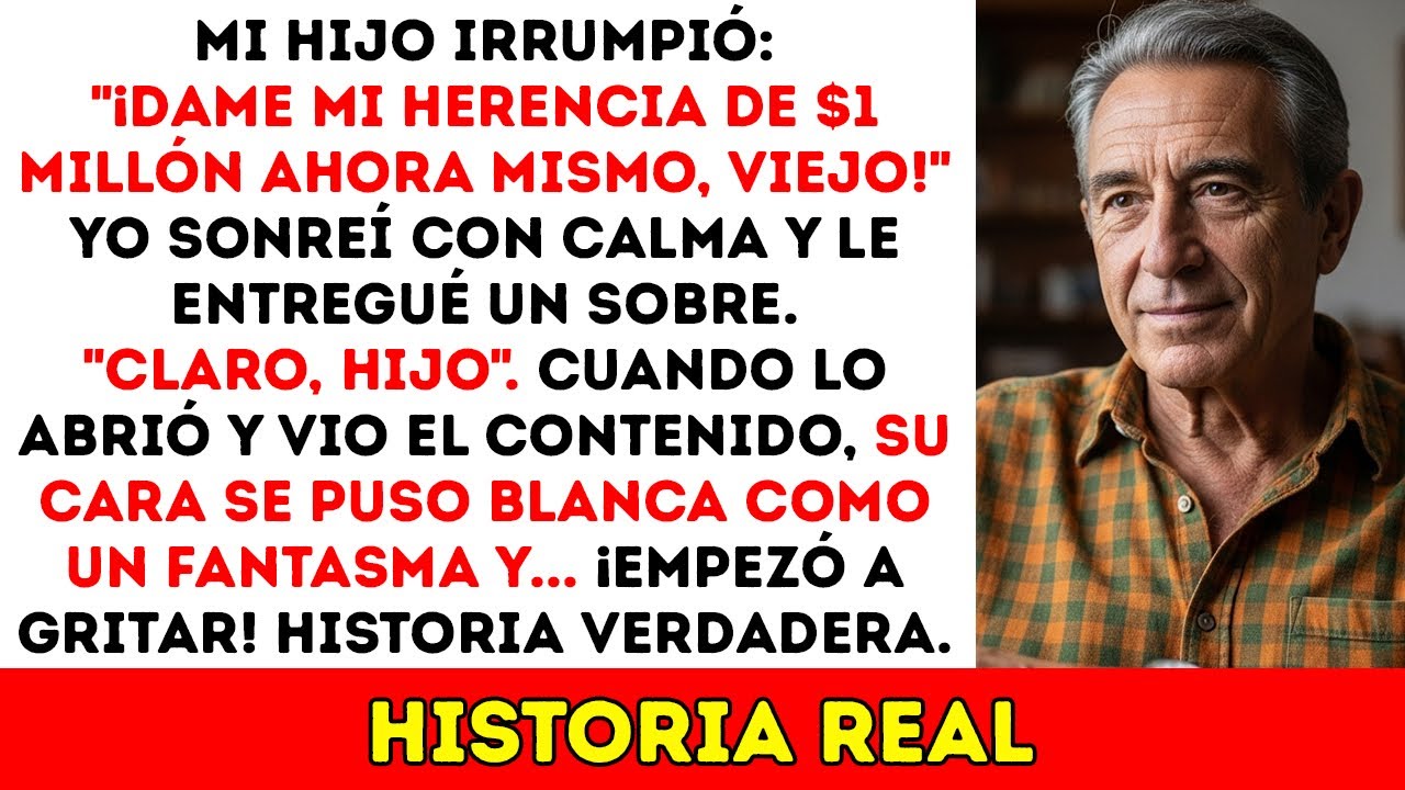 Mi Hijo Exigió Una Herencia De $1M Anticipadamente—¡Lo Que Hice Después Lo Dejó En Shock!