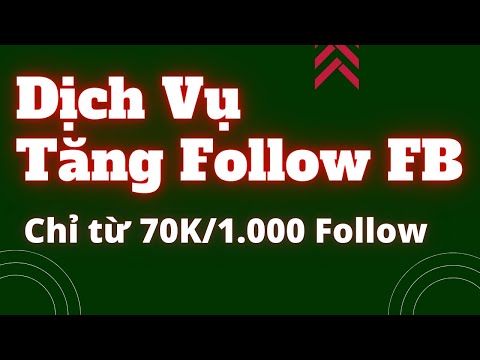 Video Dịch Vụ Tăng Follow, Theo Dõi Facebook Giá Rẻ Chỉ Từ... - youtube