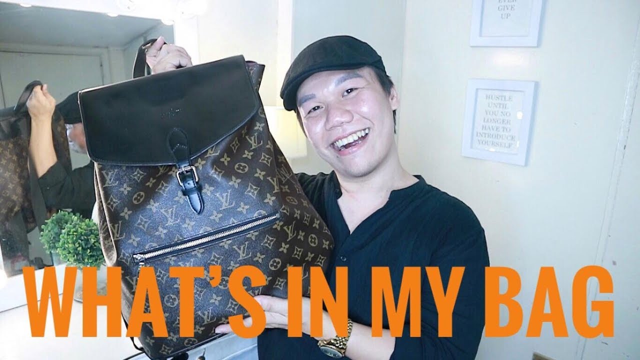 DISCONTINUED Louis Vuitton PALK Backpack Monogram Macassar Brown Review &  Try On (Pre Virgil Abloh) 