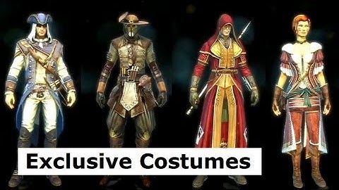Exclusive AC3 costumes for Huntsman, Night Stalker, Preacher and Lady Maverick. AC3 Multiplayer