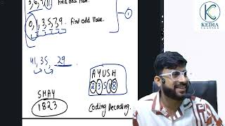 Number Series | Coding Decoding | ICAI Material Solutions | CA Foundation | Chapter 9