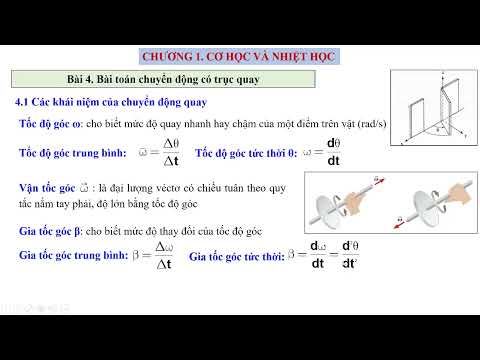 Video CHUYỂN ĐỘNG QUAY CỦA VẬT RẮN PHẦN 1 (MÔMEN LỰC) - YouTube