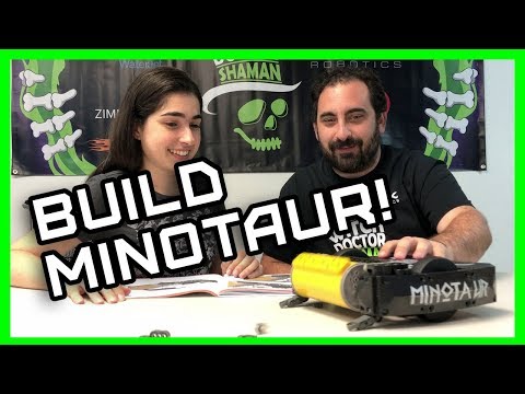 Battlebots Minotaur Unboxing and Toy Review!