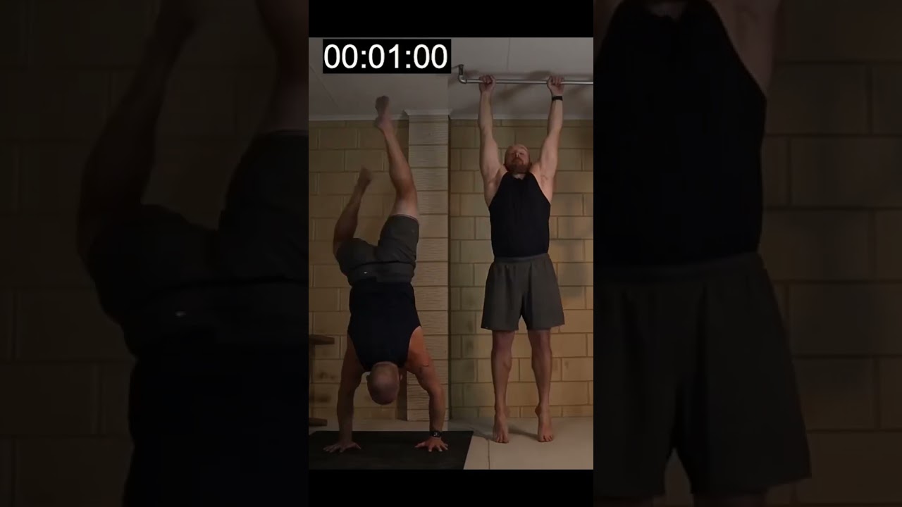 Max Hang Vs Max Handstand. What’s yours?