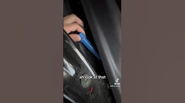 How to remove foreign object from Honda Odyssey sliding van door #sonny #diy #sonnyhome