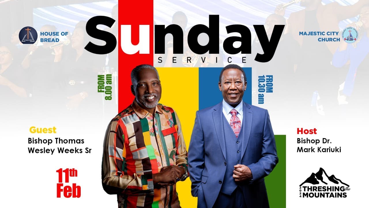 Bishop Thomas  Wesley Weeks Sr || Majestic City Church Sunday Service || 11th February, 2024