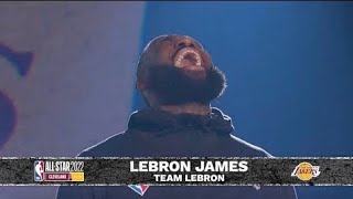 LeBron James All-Star Intro In Cleveland | Team LeBron FULL INTRO