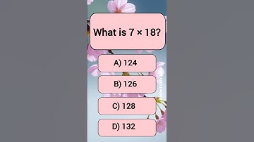 Quick Math Brain Test! #MathChallenge #SmartMind #dailyquiz