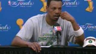 Postgame Presser: Paul Pierce Game 6