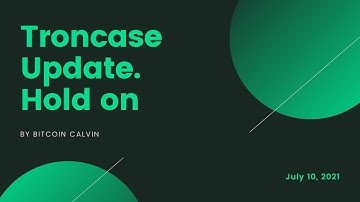 The Truth About Troncase. Important Update