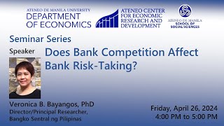 Does Bank Competition Affect Risk Taking?