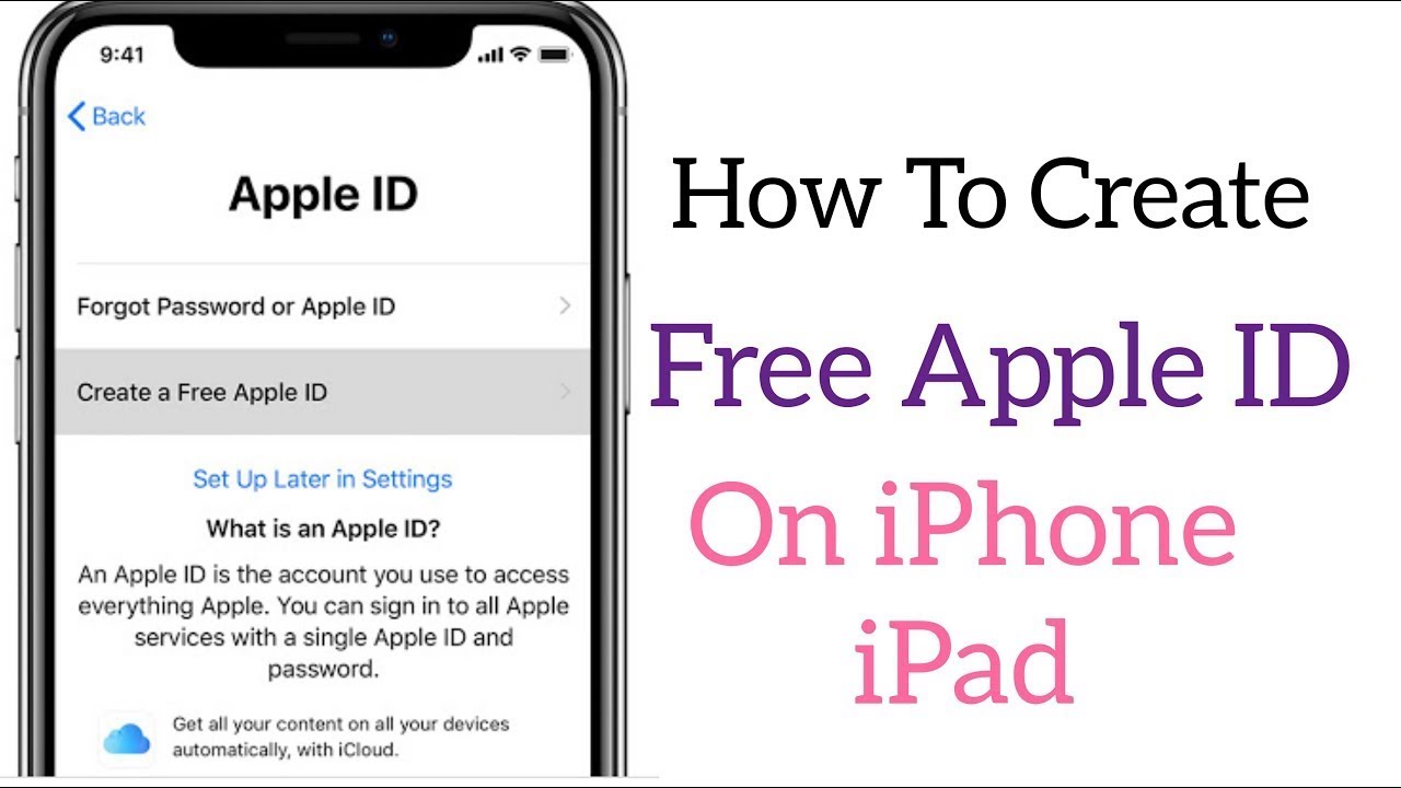 How To Create FREE Apple ID 2020 . iCloud/Appstore Account ...