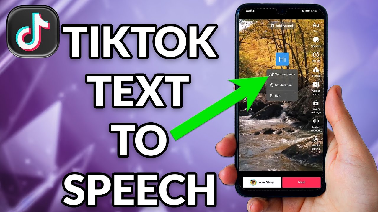 How To Do Text To Speech On TikTok - YouTube