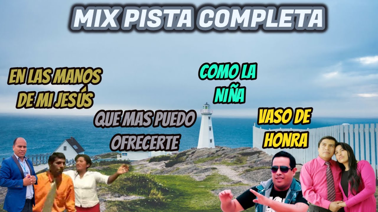 MIX DE PISTA COMPLETA (Letras) (Nota Mujer)