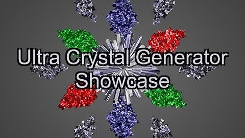 Feature Showcase: Crystal Generator 3.5