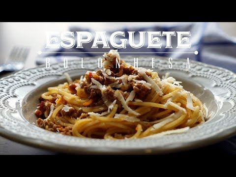 ESPAGUETE à BOLONHESA |  RECEITA ITALIANA 207