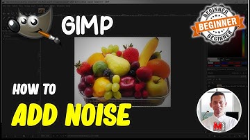 Gimp How To Add Noise