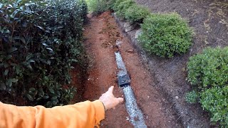 STOP Using Geo Fabric for Clay Based Yard Drain / French Drain