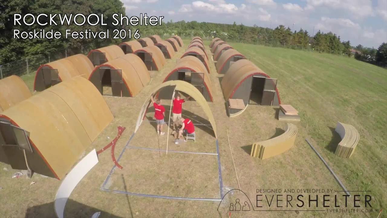 ROCKWOOL Shelter at Roskilde Festival 2016 - (Camp N) - YouTube